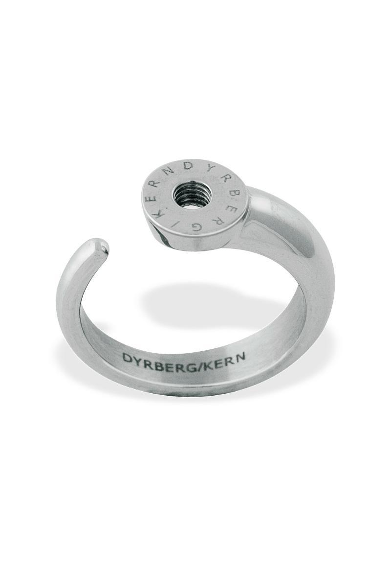 Dyrberg/Kern Sølv Ring - Elegant og Fleksibel Design