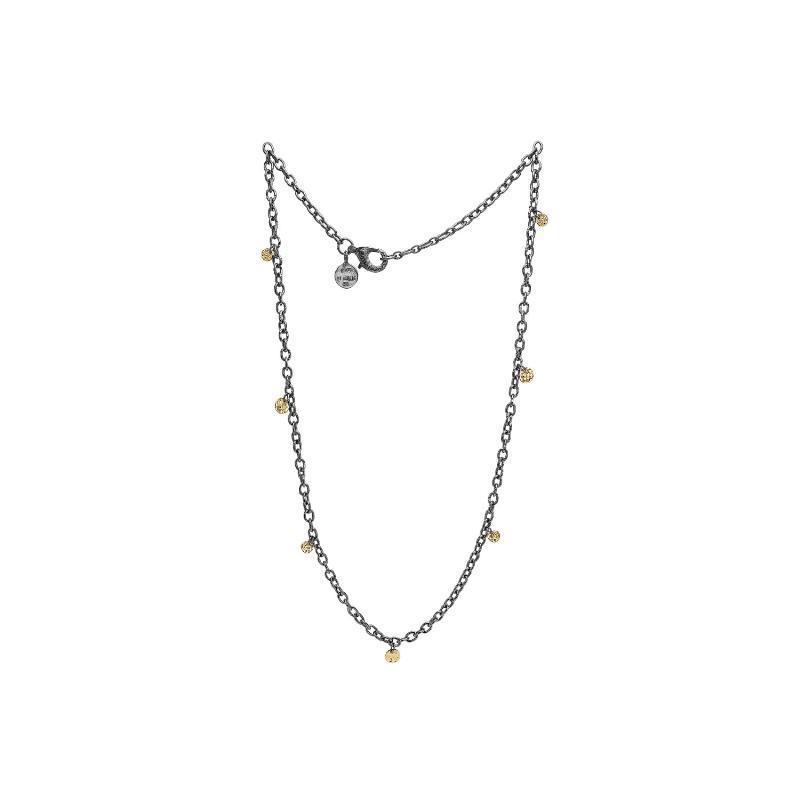 Antik Orbit 45cm Halskæde - Kosmisk Skønhed