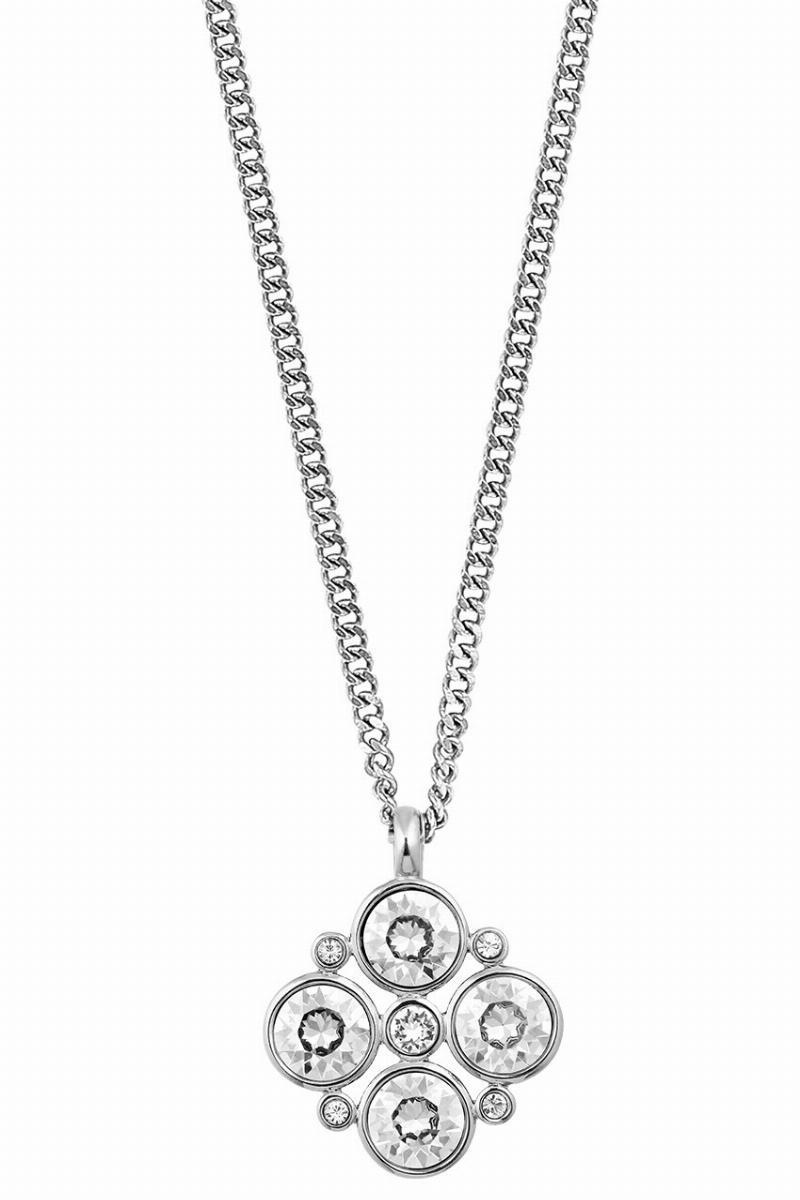 Dyrberg/Kern Maude Halskæde i Sølv med Swarovski Krystaller