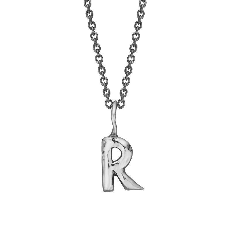 Nordisk Sølv Bogstav Charm