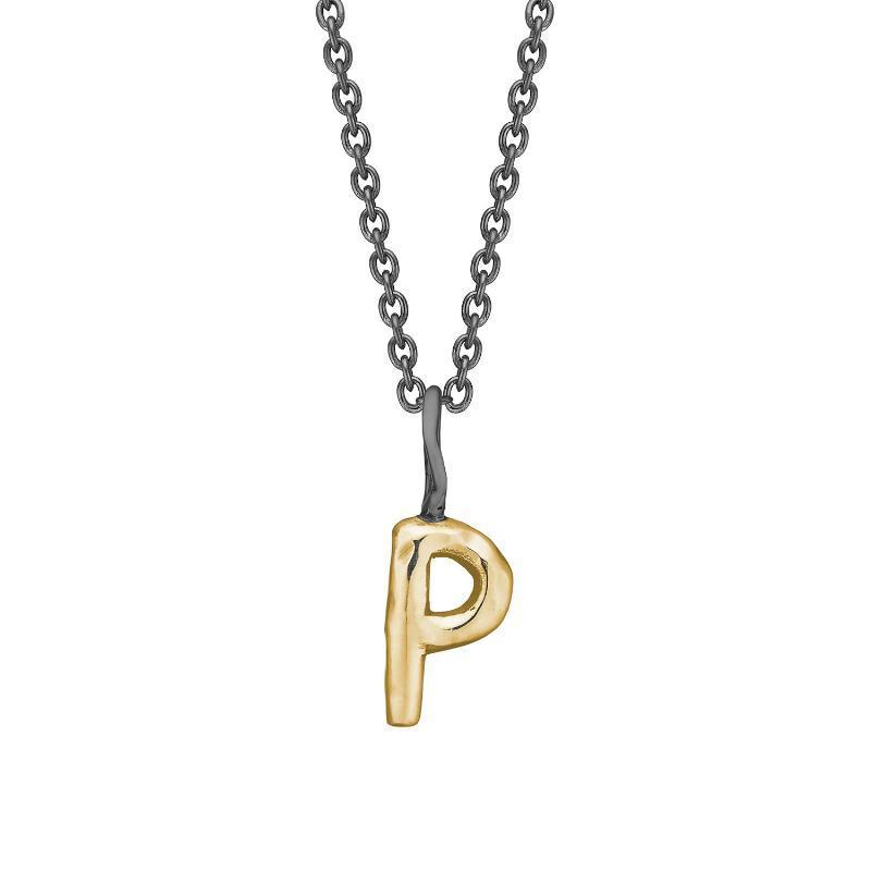 Nordisk Guld Bogstav Charm