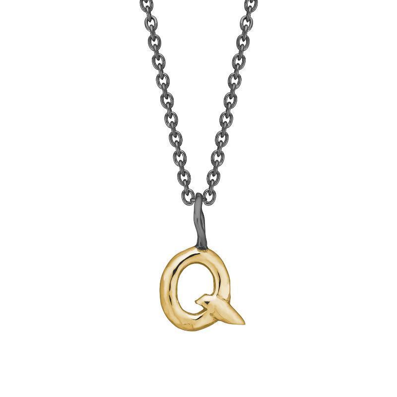 Nordisk Guld Bogstav Charm