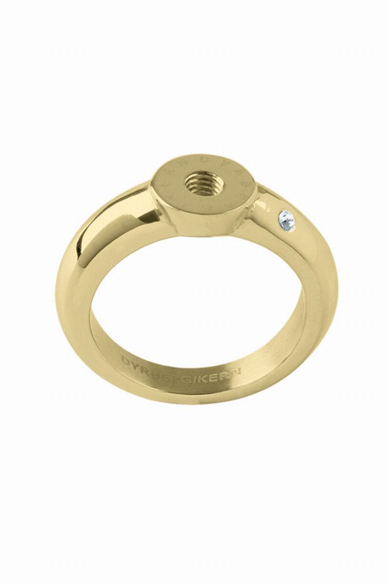 Dyrberg/Kern Guld Ring til Dame, Størrelse 048