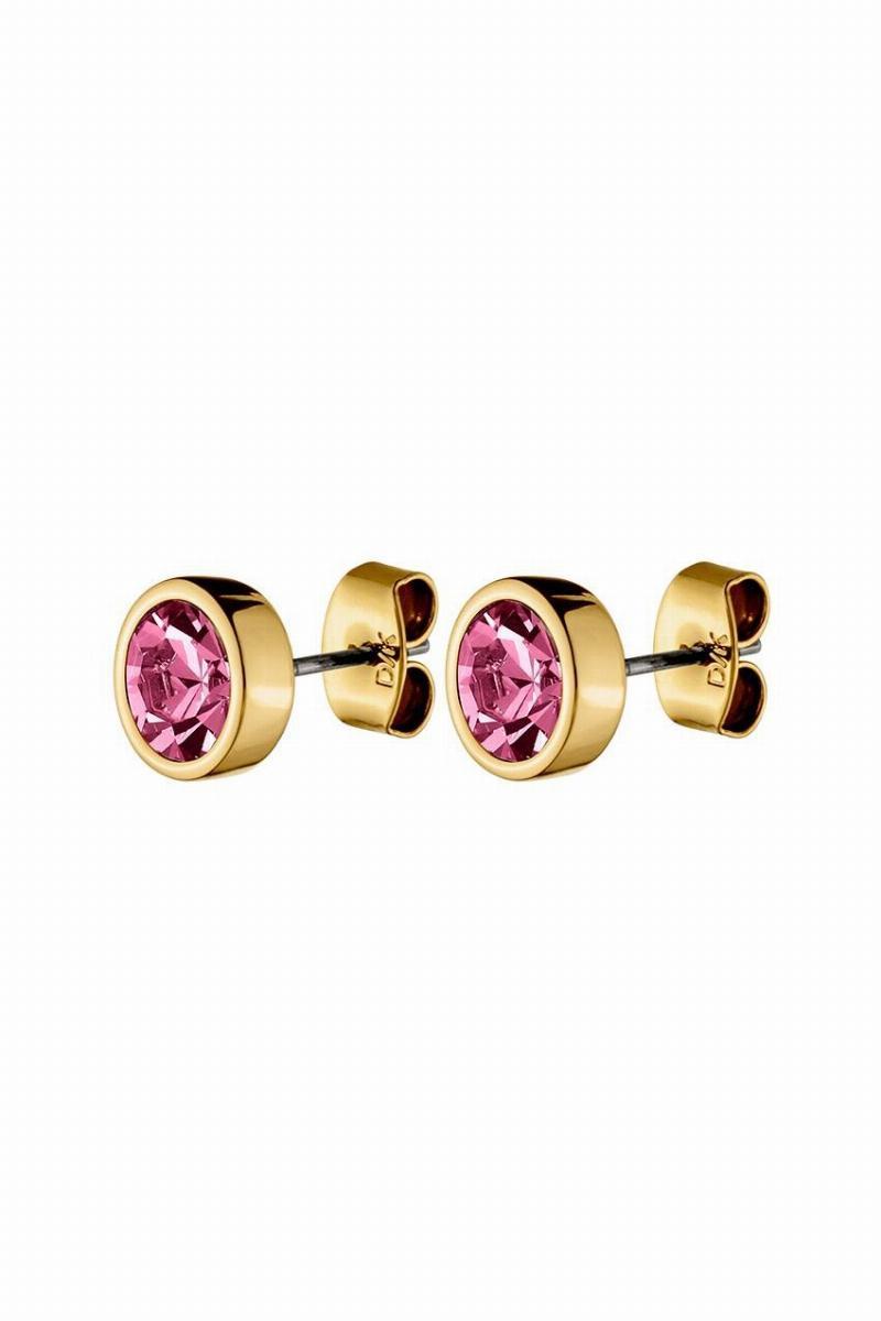 Dyrberg/Kern Nobles Øreringe i Guld - Glamourøs Stil