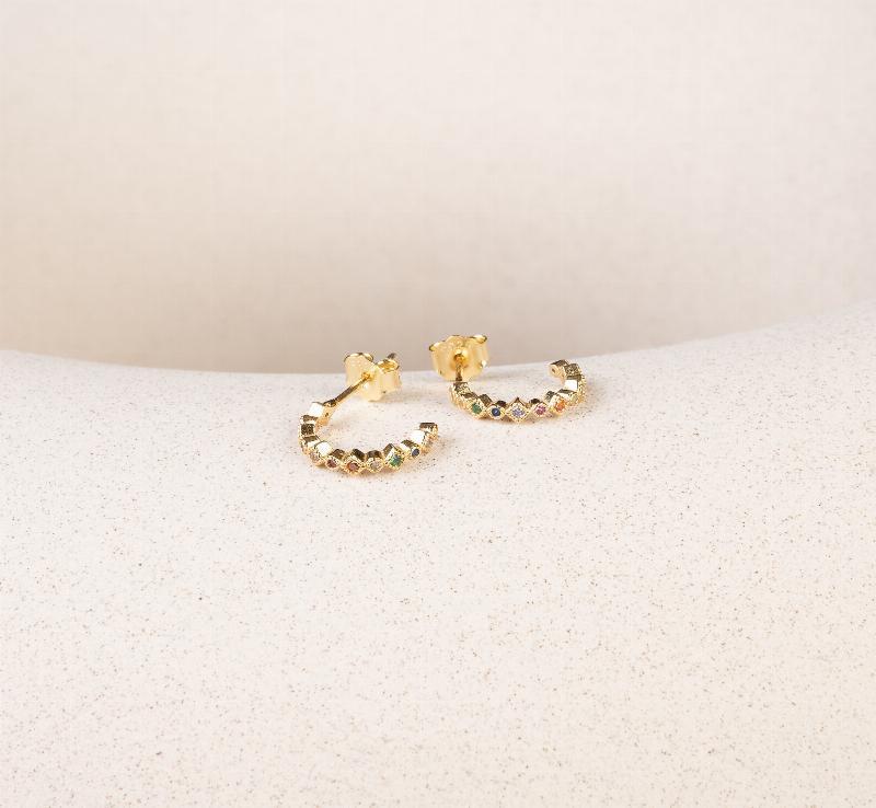 Farverige ørestikker - Colorstorm