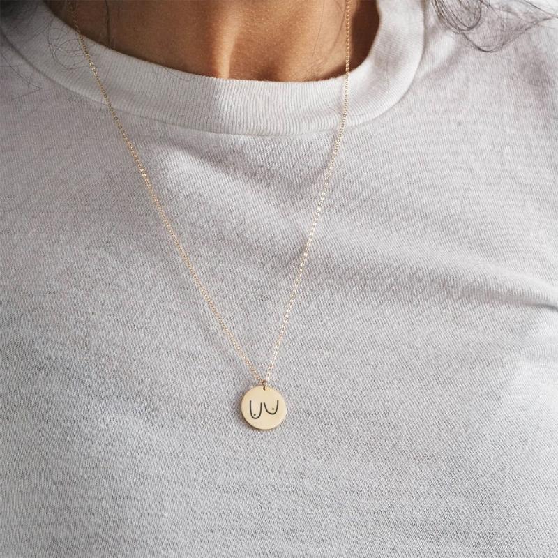 "Afslappede Boobies Halskæde"