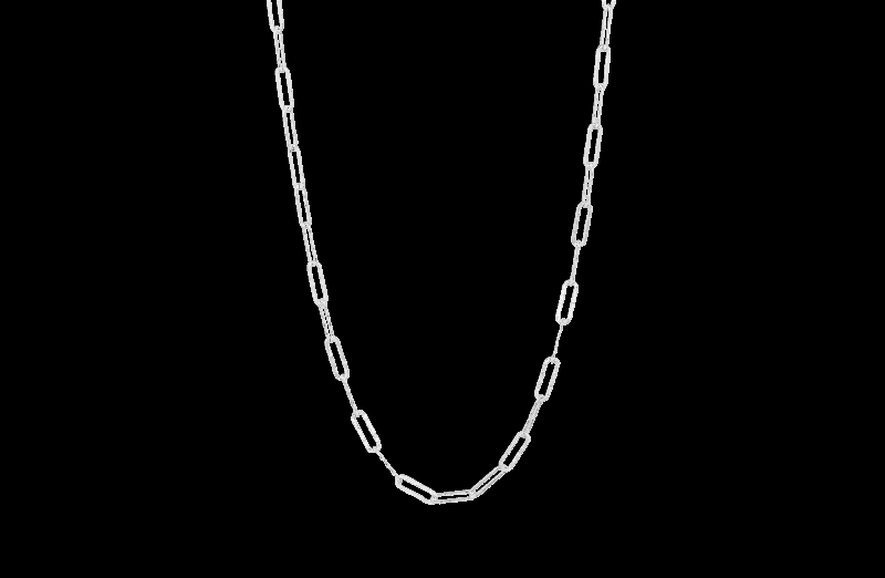 Ix Alpha Halskæde i Sølv