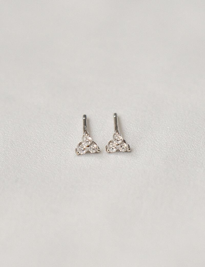 Zoe - Sølv Ørestikkere til Black Weekend Tilbud