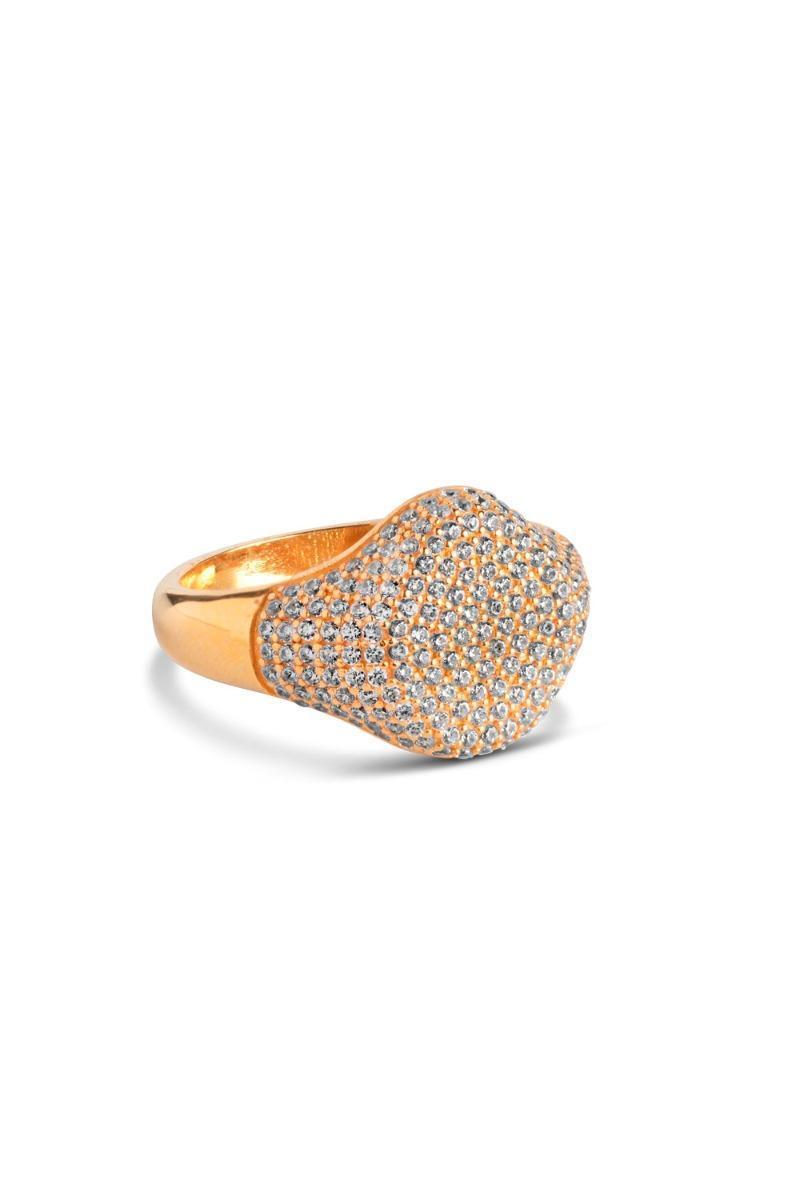 Emalje - Ring - Funklende Luna - Klar