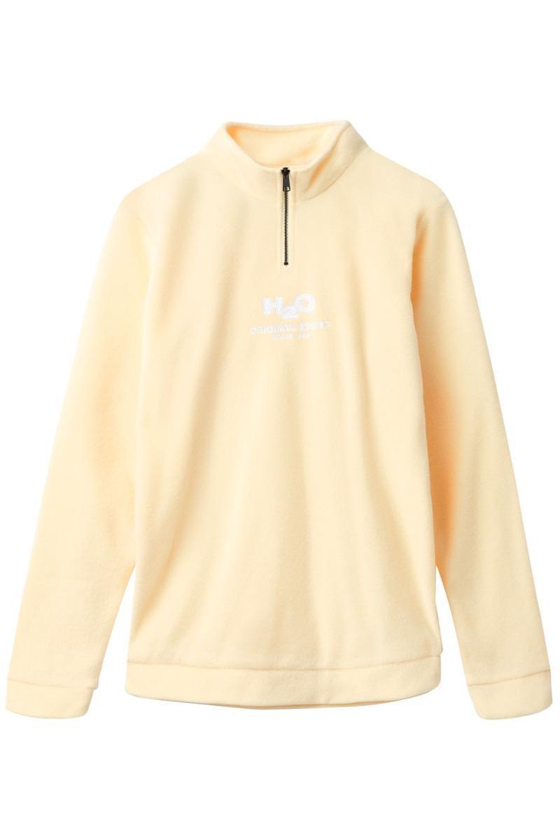 H2o - Fleece - Blåvand II Half Zip - Lys Gul