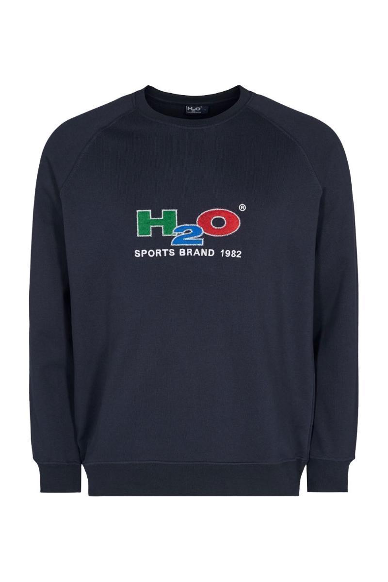 H2O Sweatshirt - Alban O-neck - Navy - Udsalg!