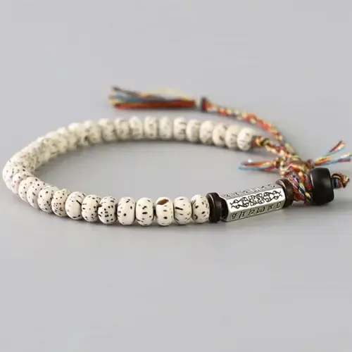 Bodhi Håndknyttet Tibetansk Perlearmbånd - Hurtig Levering!