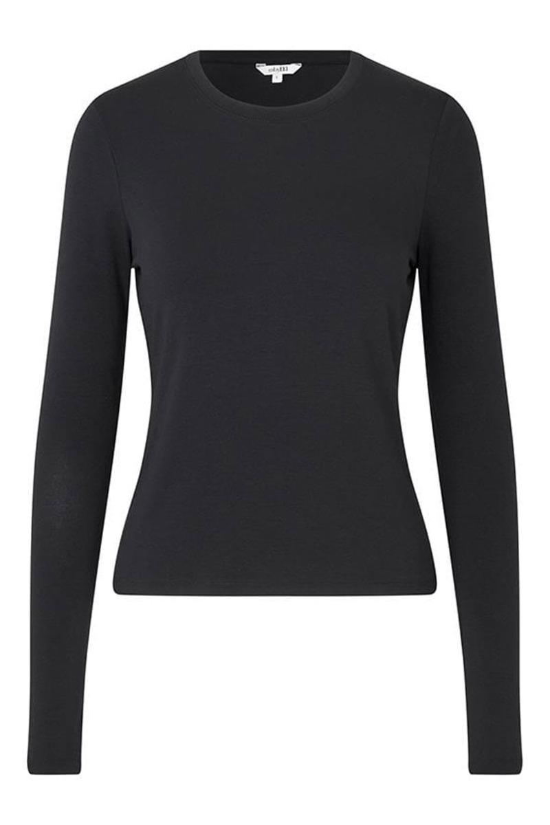 Mbym - Sort langærmet bluse - Udsalg på Lykke by Lykke