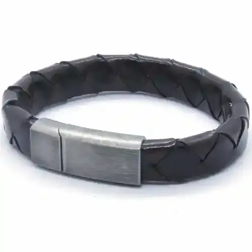 Brun-sort Netri Armbånd