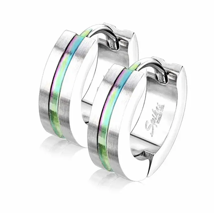 Diskrete LGBT øreringe til Pride