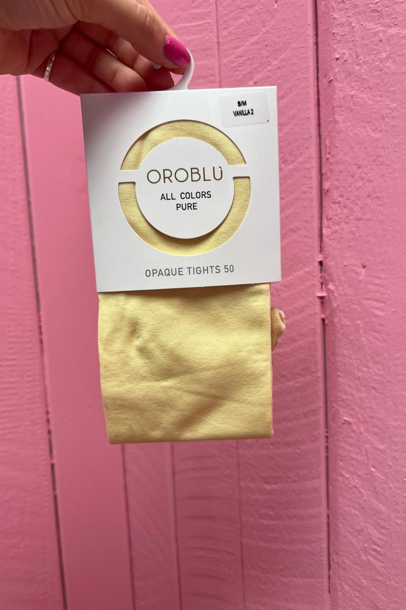 Oroblu - Strømpebukser 50 - Vanilje Farve