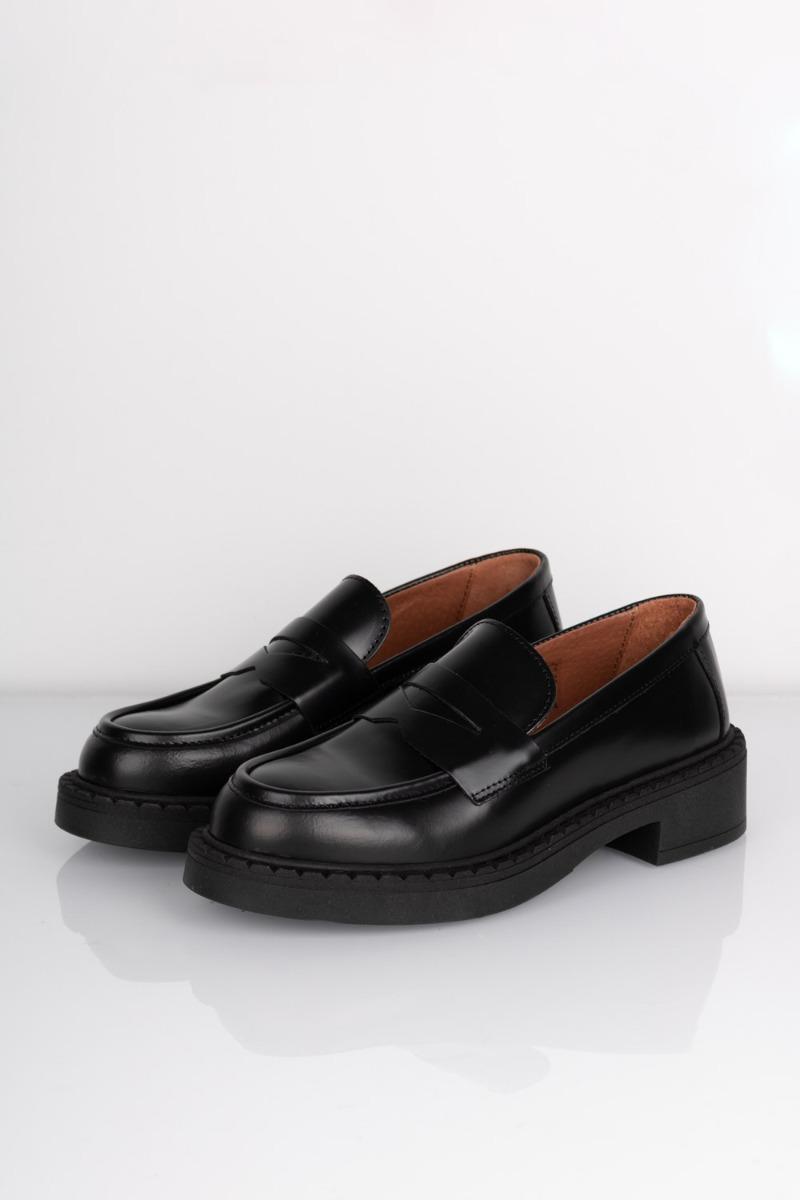 Pavement - Nayeli Patent Sko - Sort Polido 022 Forudbestil