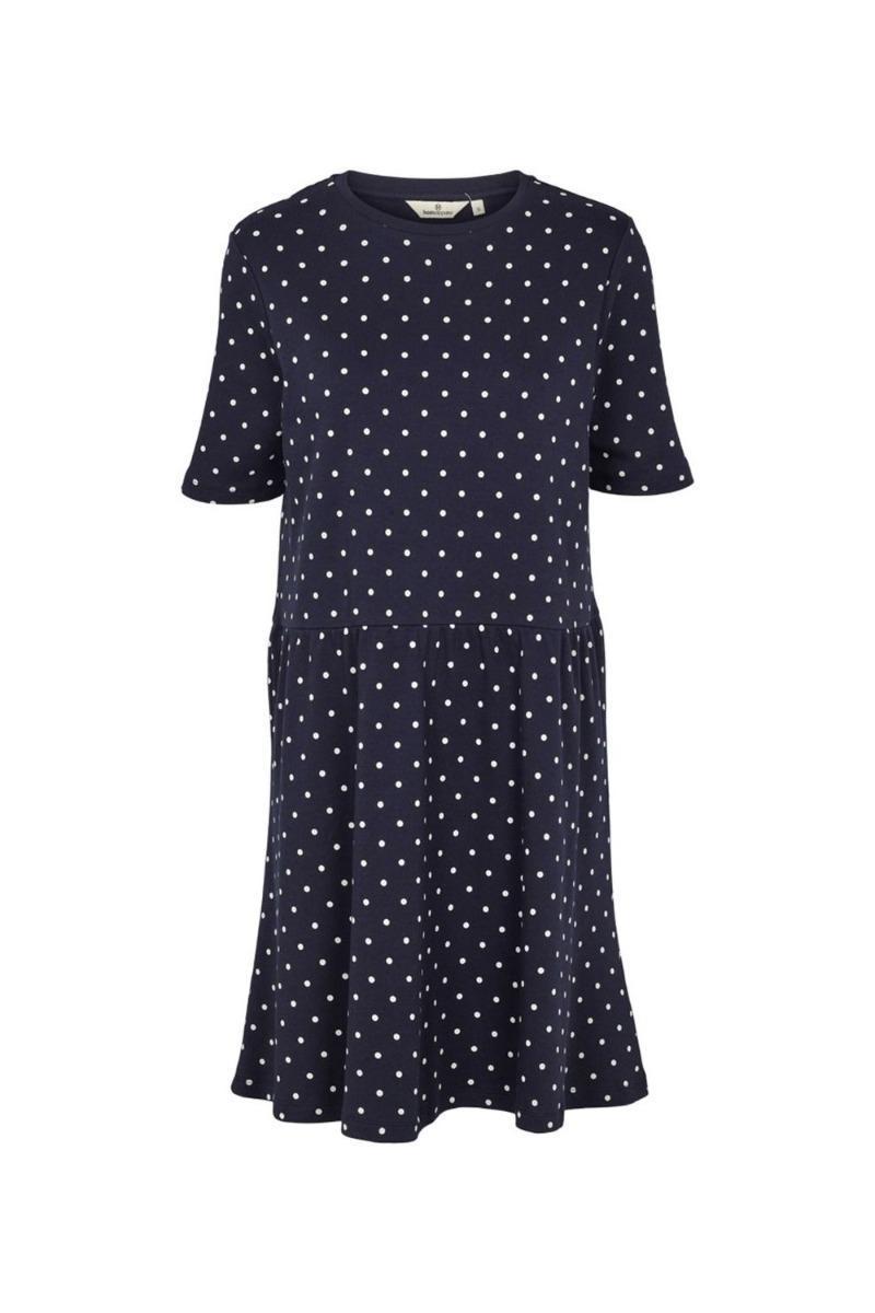 Lykke By Lykke Signe Kjole Navy 222 Tilbud