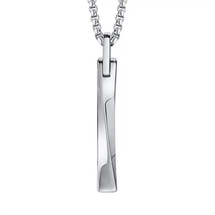 Sw Tungsten Halssmykke - Stilfuldt Herresmykke