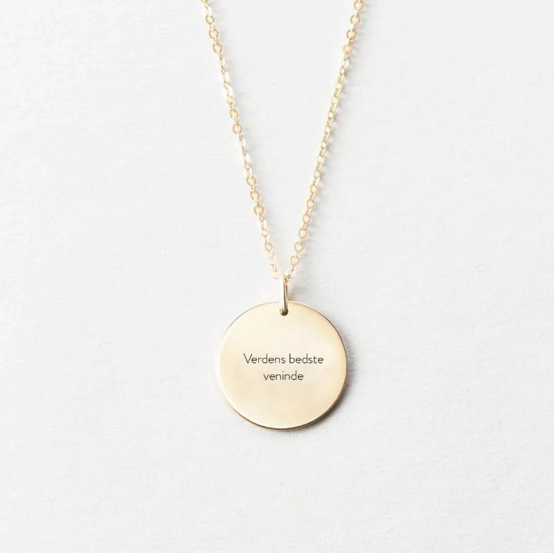 Bedste Veninde Halskæde - Unik Gaveidé