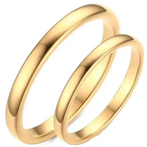 Tungsten Forlovelsesring i Guld