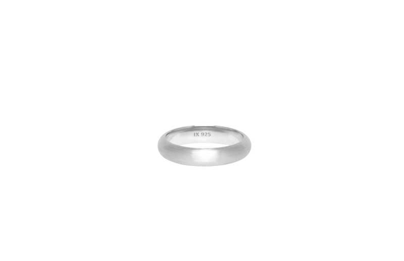 Ix Quinn Sølv Ring - Klassisk Unisex Smykke med Gravering