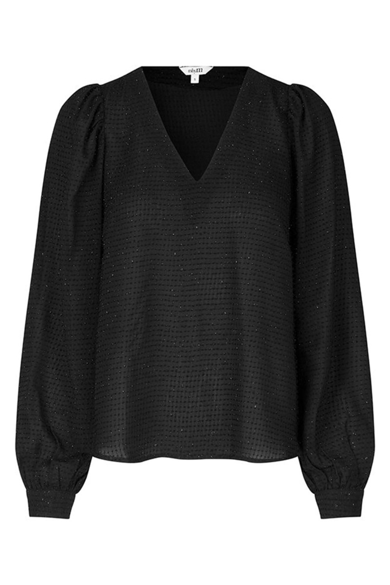 Mbym - Bluse - Addilyn-m - Sort til Halloween -20%