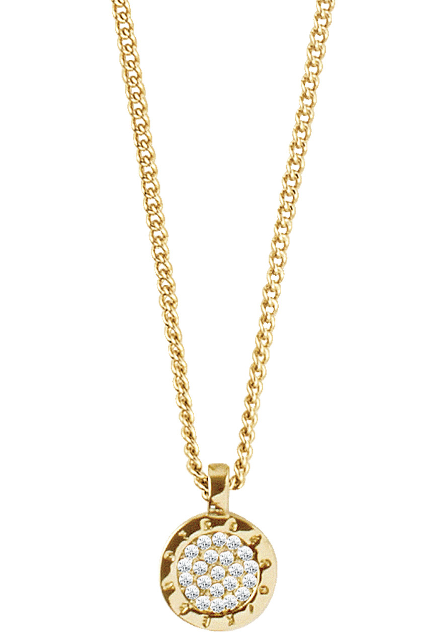 Dyrberg/Kern Alia Halskæde i Guld med Krystaller