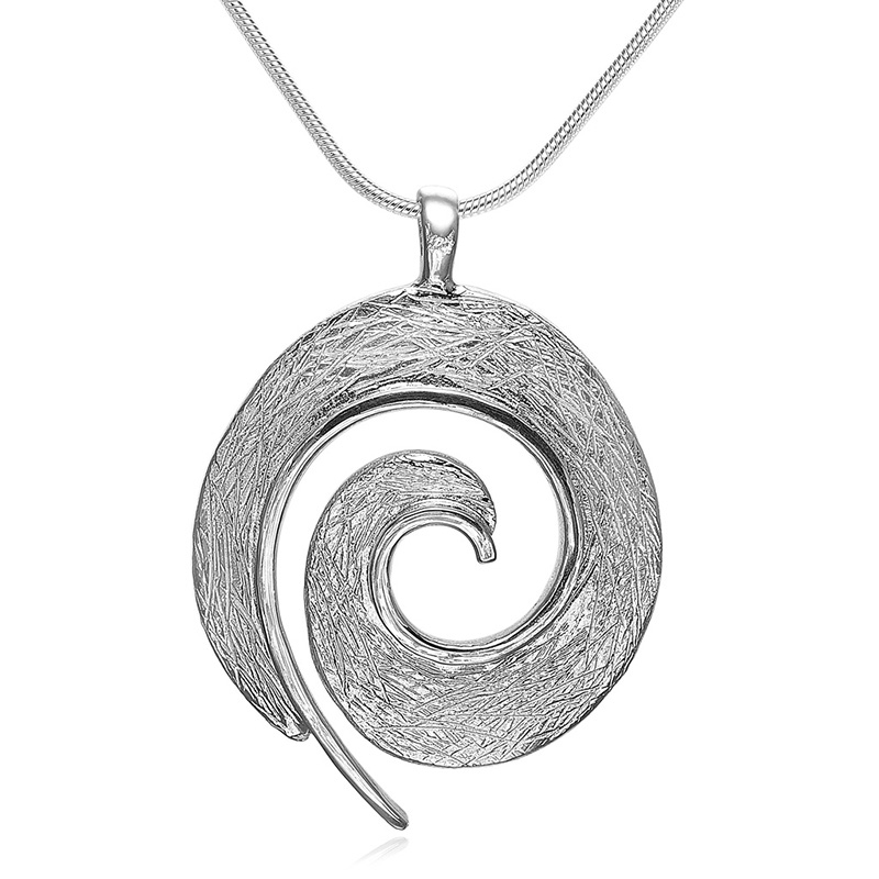 Spiral Vedhæng I Sølv