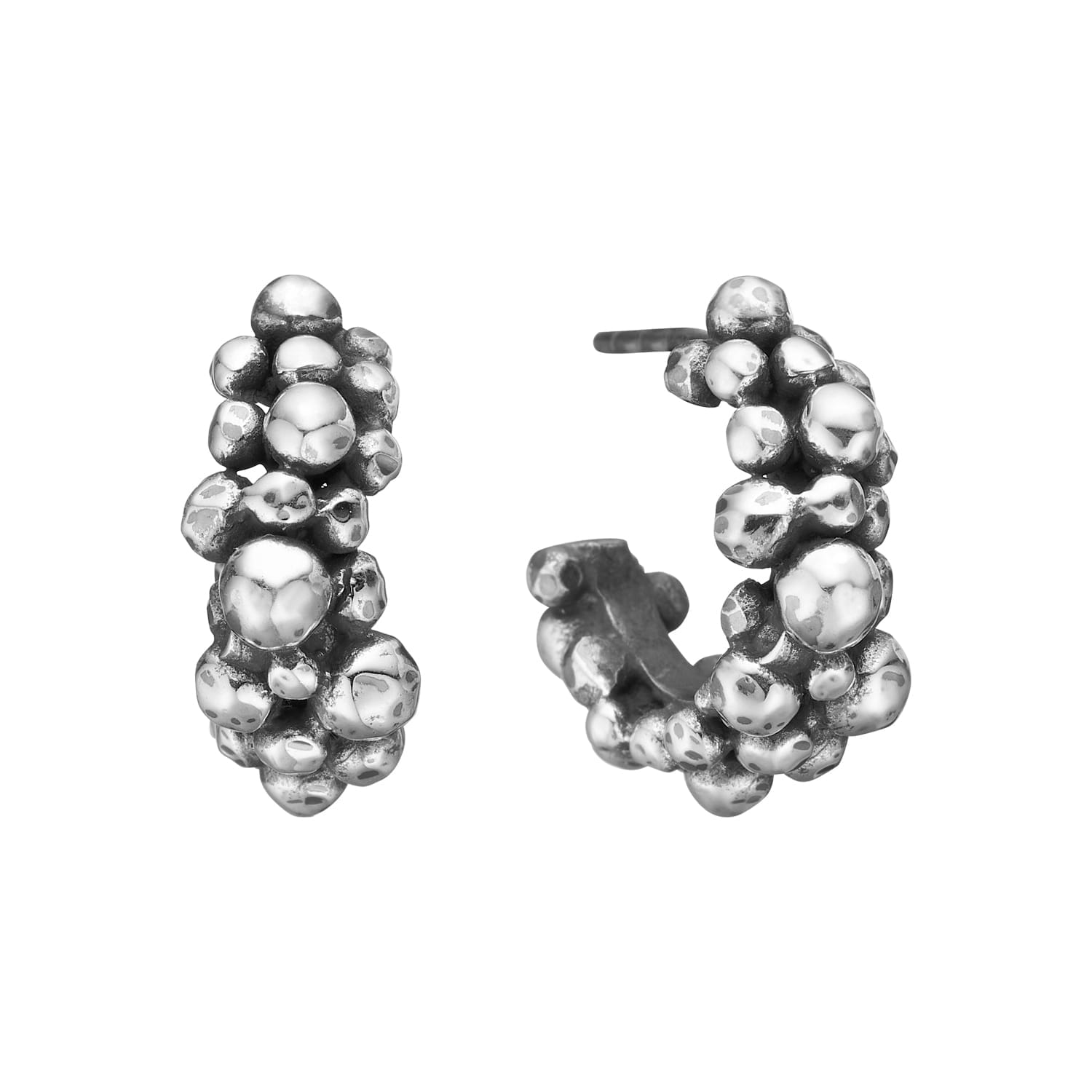 Rose Buds Silver Cluster-3 Creol