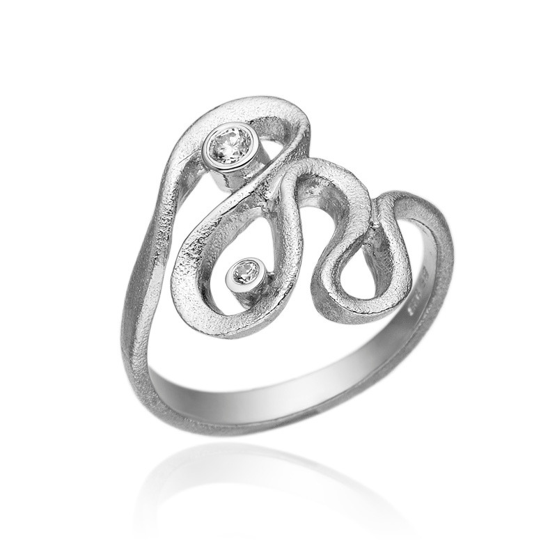 Ring I Mat Sølv - 65