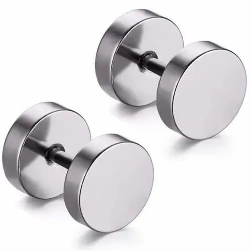 Steel ørestik I Rustfri Stål