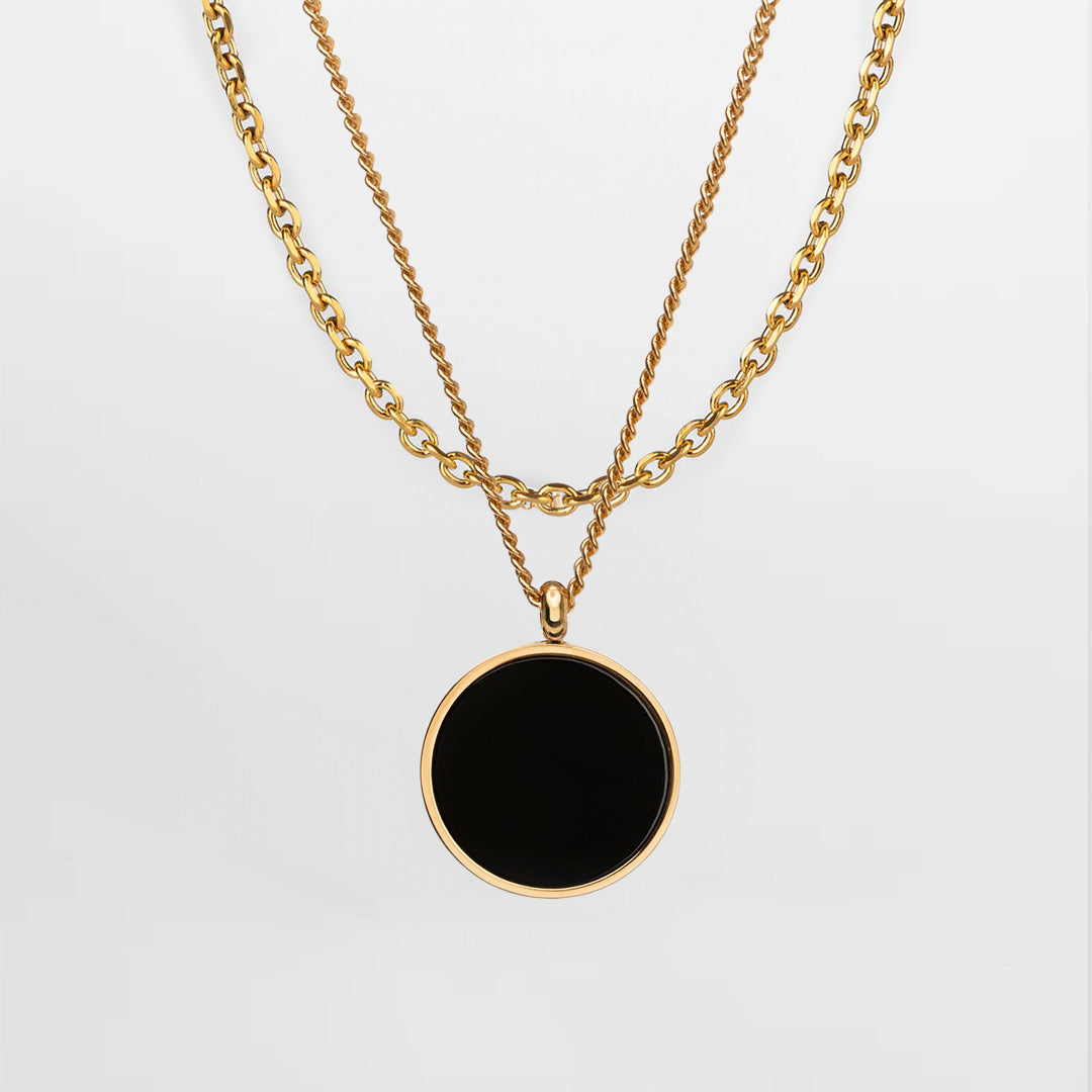 Black Onyx  Cable Bundle - Guldtonet - Herre - Northern Legacy