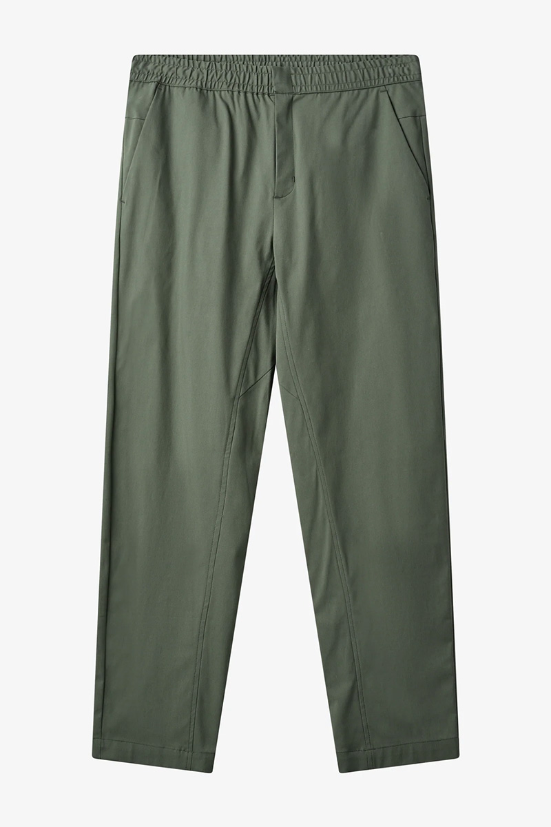 H2o - Bukser - Skalø Straight Pants - Thyme Army