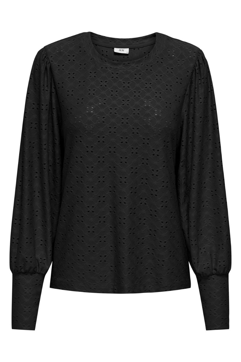 Jdy - Bluse - Jdy Cathinka Ls Bellsleeve Top - Black