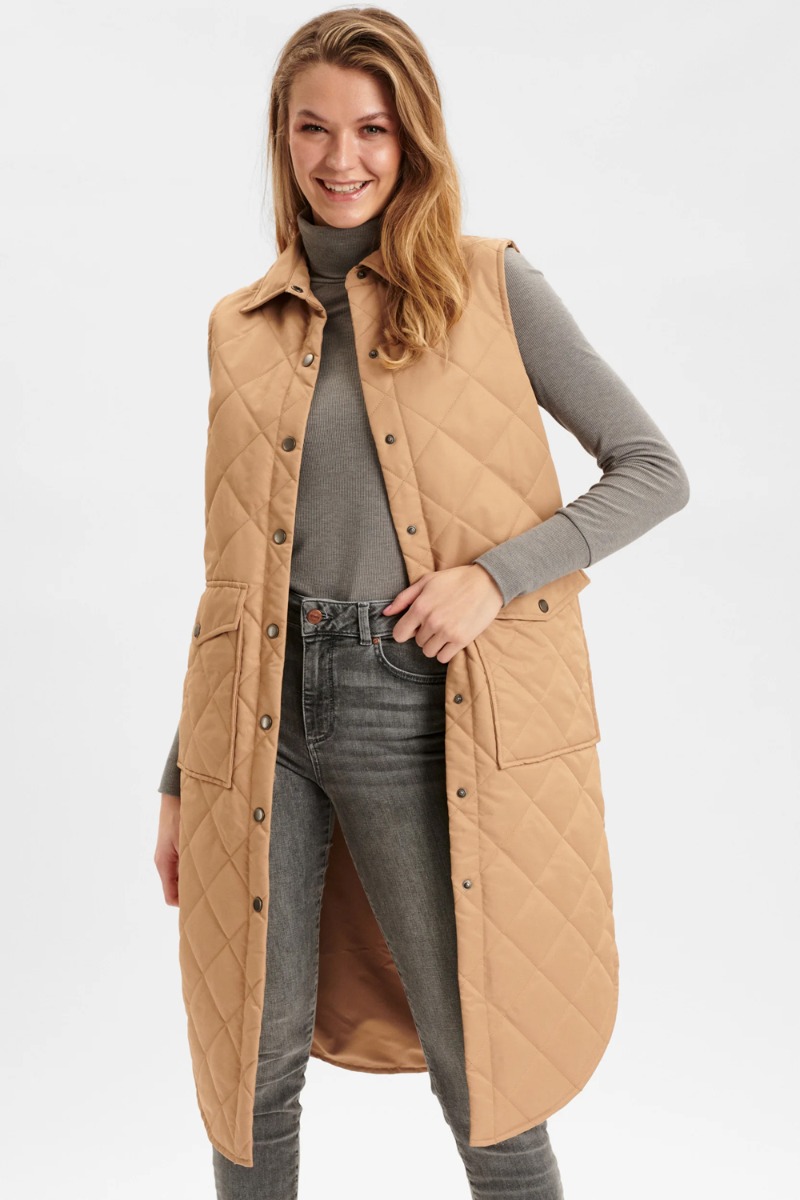 N?mph - Vest - Nucarter Waistcoat - Tannin Obs Live  1-3 Hverdages Levering