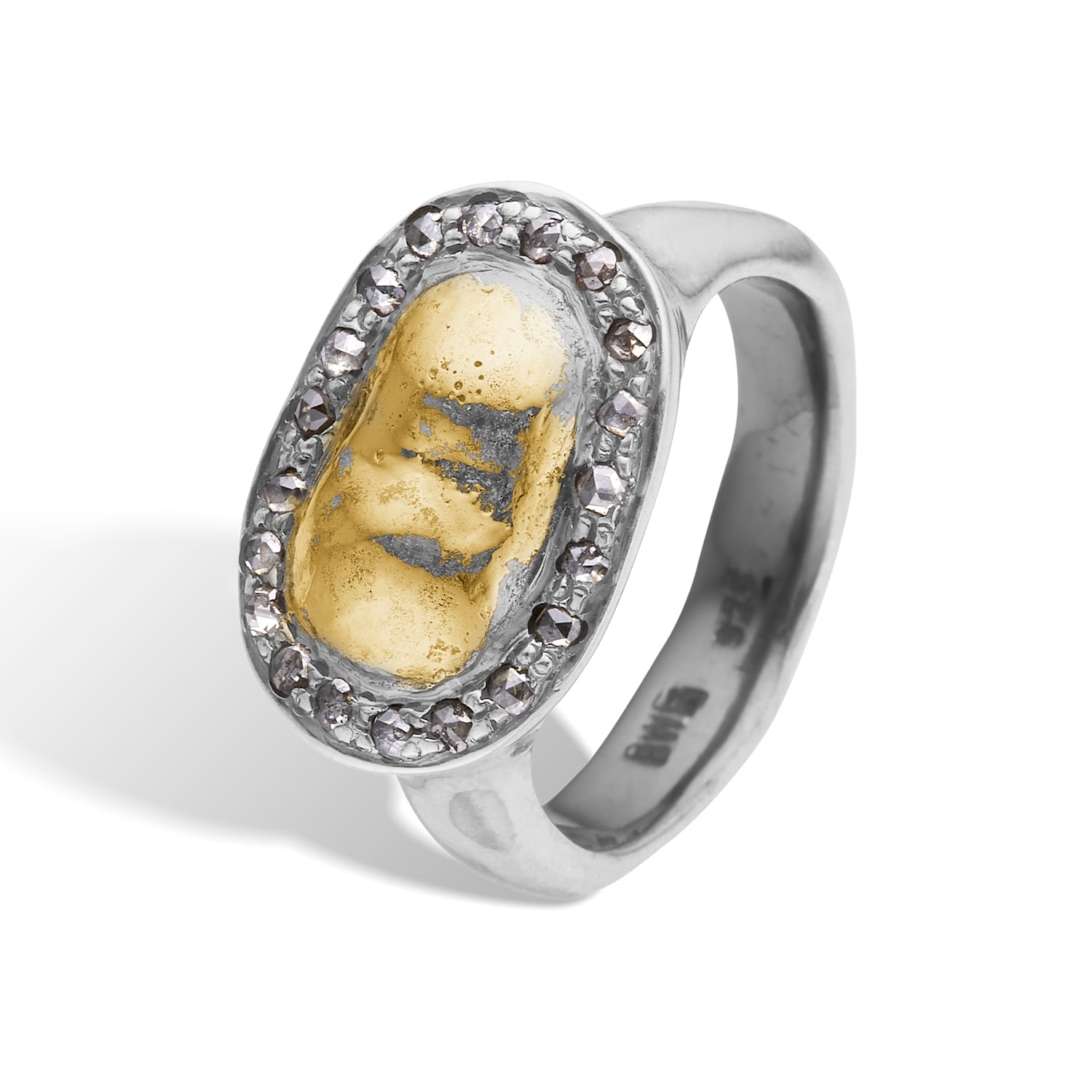 Dagmar Signet Pav? Ring - 52