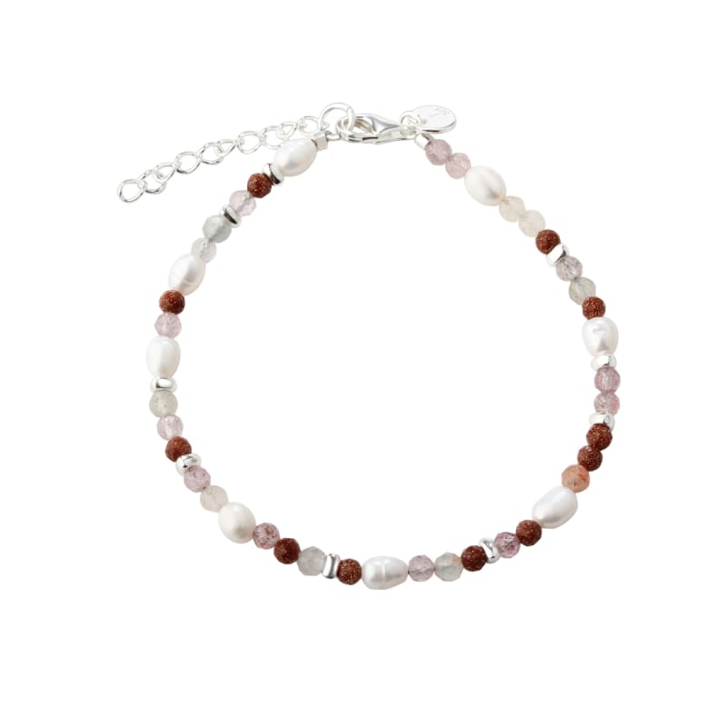 Peachy Bracelet    Silver