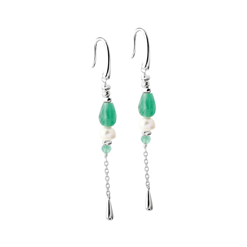 Verde Drop Earthread  Silver
