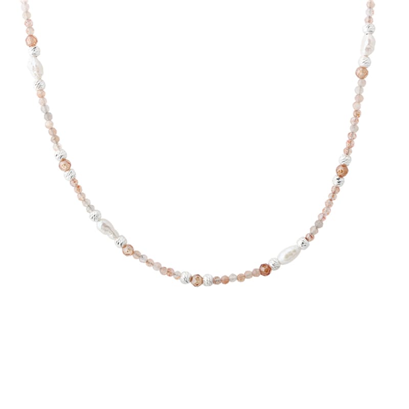 Sunella Simple Necklace Silver
