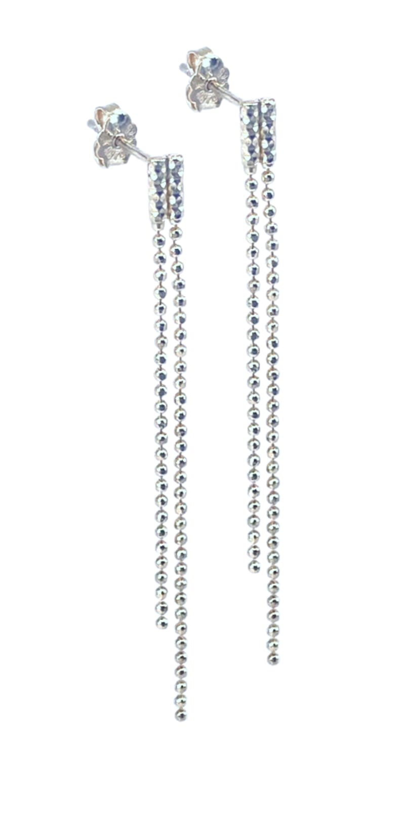 Dot Love Earstud Silver