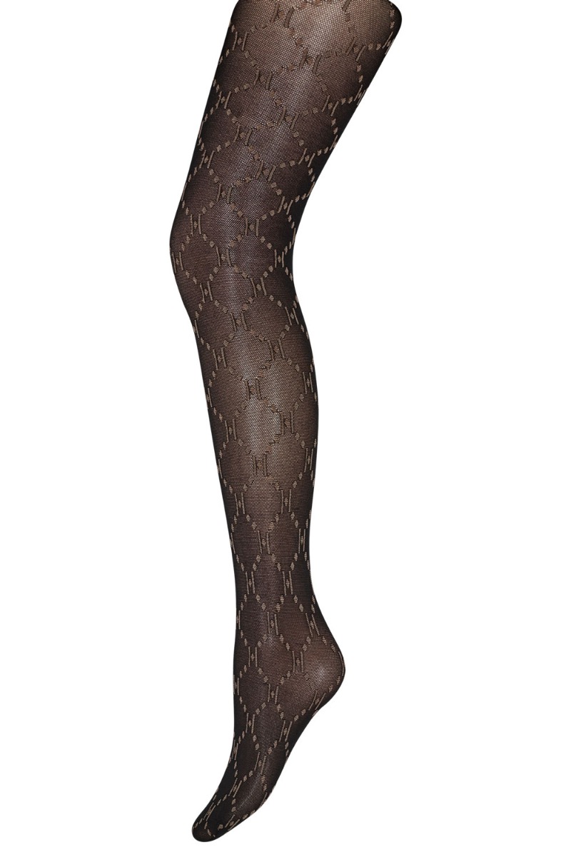 Hype The Detail - Strømpebukser - Tight Logo 25app - Brun