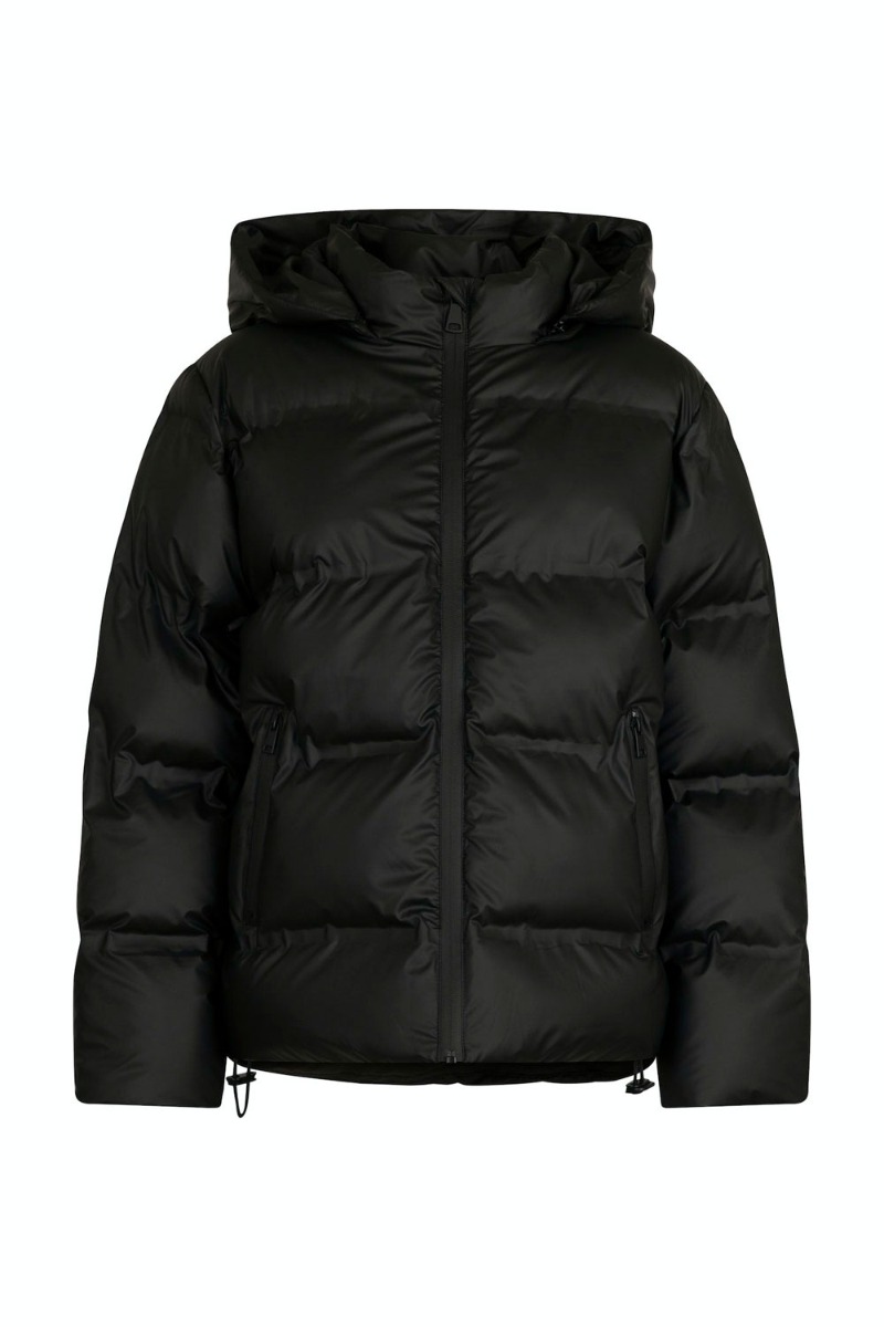 Neo Noir - Jakke - Fox C Puffer Jacket - Black  Levering Slut September