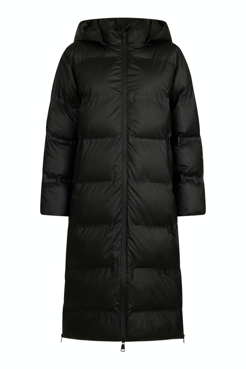 Neo Noir - Jakke - Viviana C Puffer Jacket - Black Levering Slut September