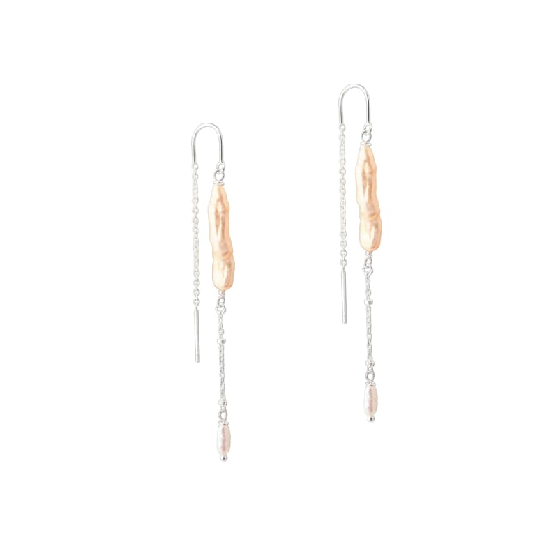 Alura Earthread Sølv Smykkeboks med Ferskvandsperler