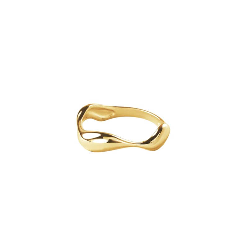 Minara Ring-60 i 14K guldplateret sterling sølv