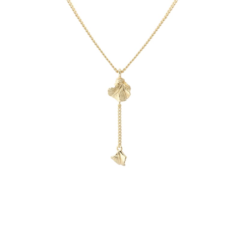 Ny Folio Halskæde fra Aqua Dulce - Guld Jewel Box