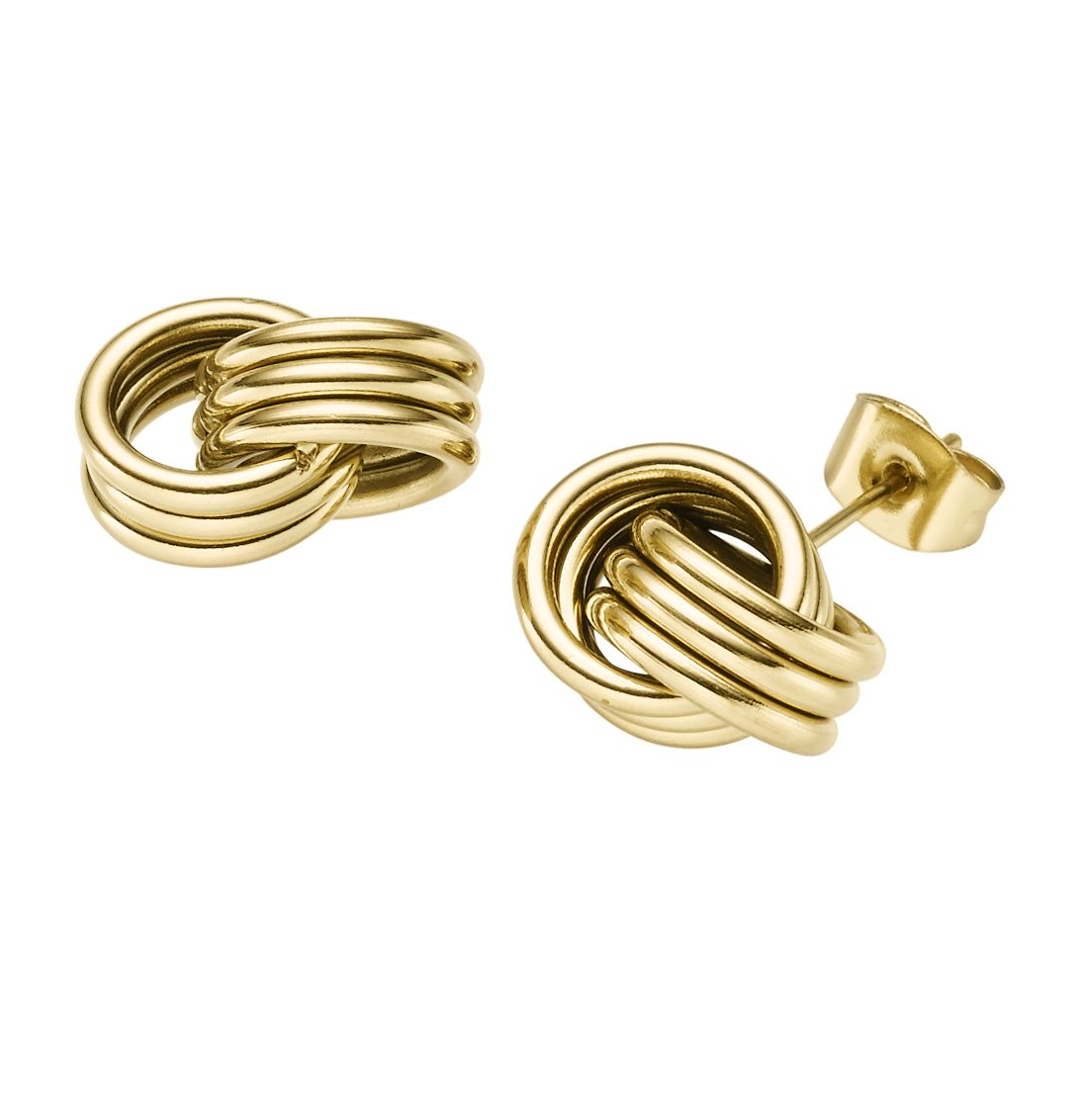 Eksklusive Cala Dor Ørestikker i Forgyldt Stål