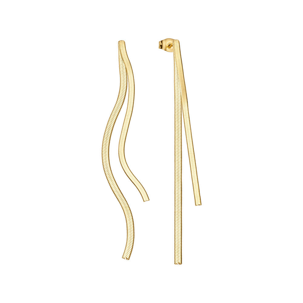 Salento Ørehængere i Guld - Elegant Design og Glamour