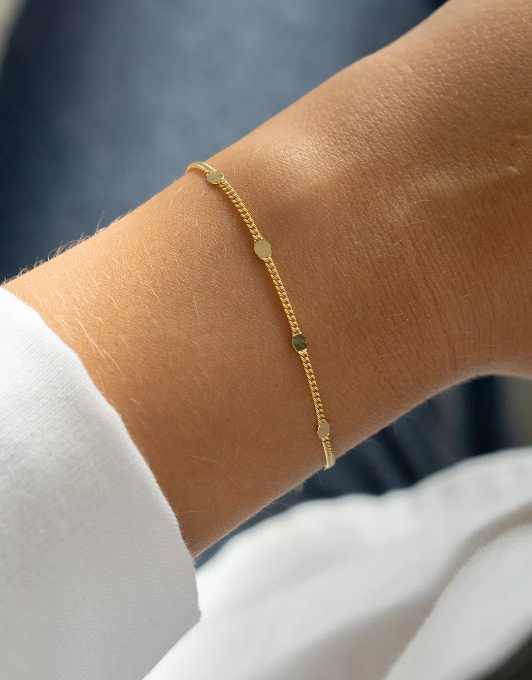 Claire - Guld Armbånd Forudbestilling